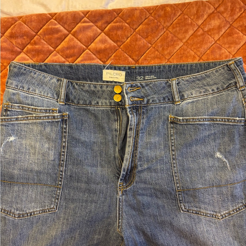 Anthropologie Pilcro Blue Denim Jeans